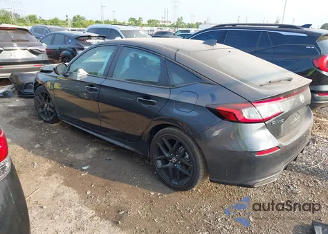 2025 Honda Civic Sport from USA, damaged, VIN 19XFL2H84SE019121